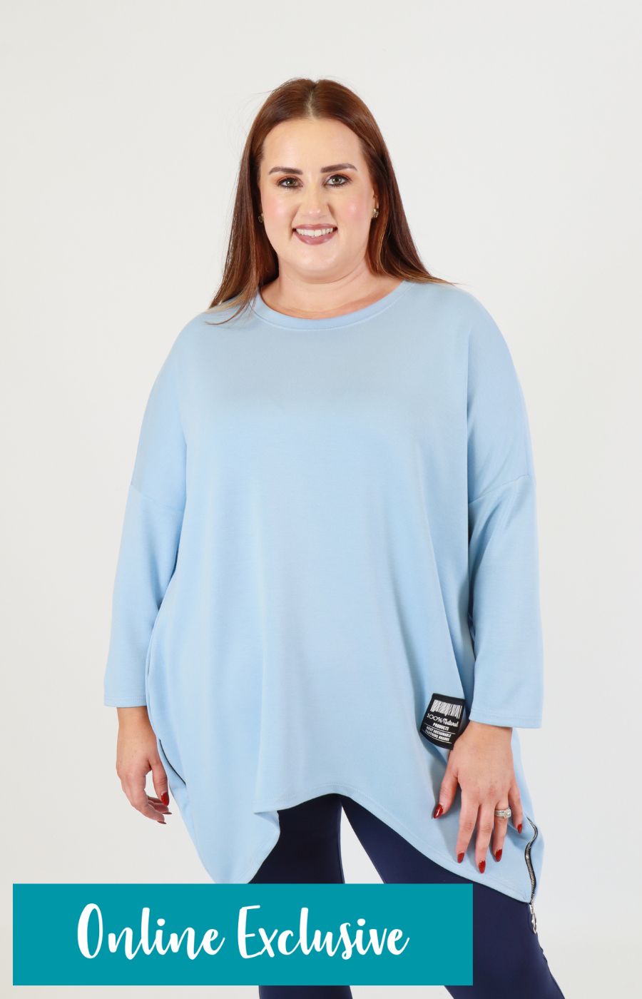 Zara Sweater in Sky Blue