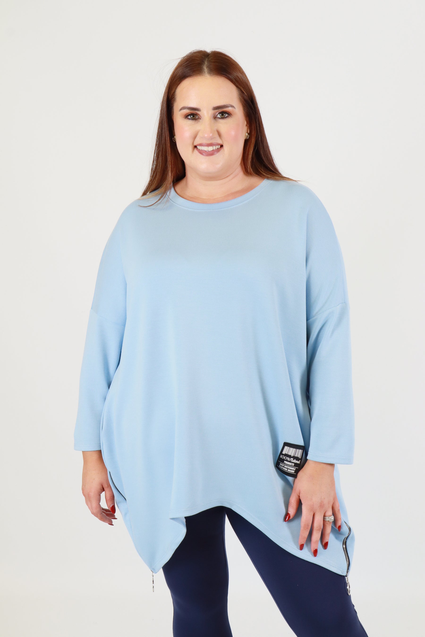 Zara Sweater in Sky Blue