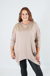 Zara Sweater in Taupe