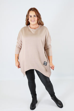 Zara Sweater in Taupe
