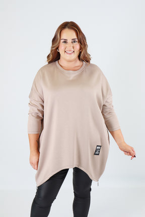 Zara Sweater in Taupe