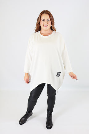 Zara Sweater in White