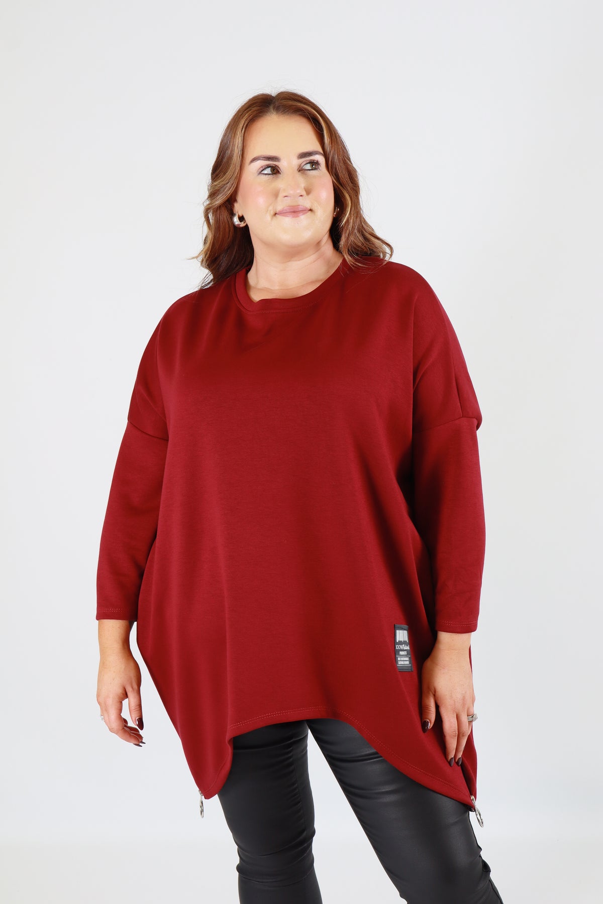 Zara Sweater in Wine