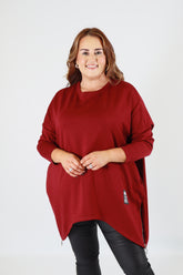 Zara Sweater in Wine
