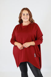 Zara Sweater in Wine