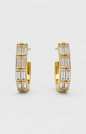 Zia Earrings in Gold 
