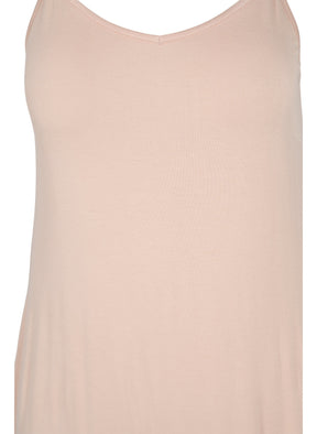 Zizzi Slip Dress in Nude