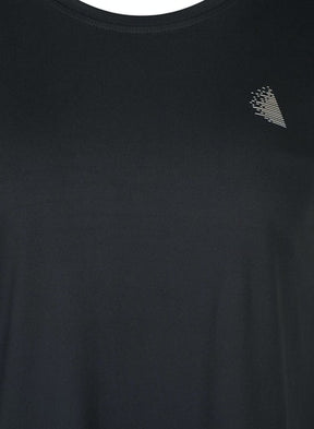 Zizzi Active T-Shirt in Black