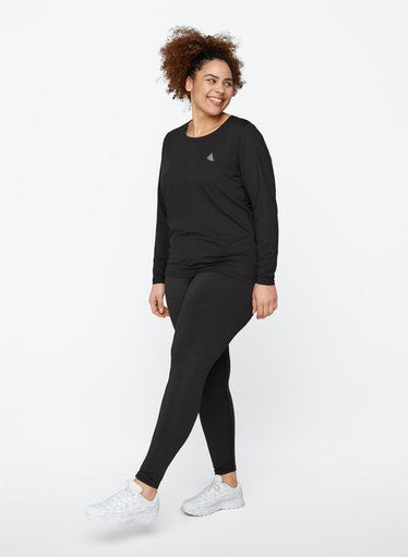 Zizzi Active Top in Black