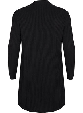 Zizzi Comfy Knit Dress in Black