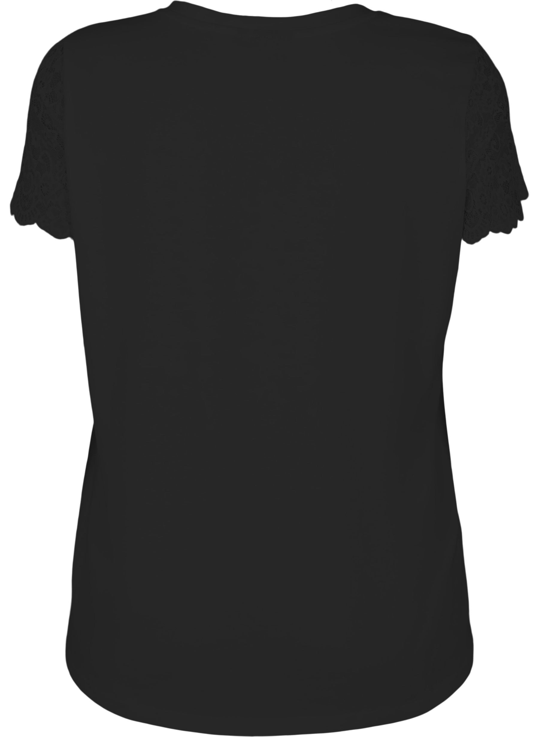 Zizzi Brynn T-Shirt in Black