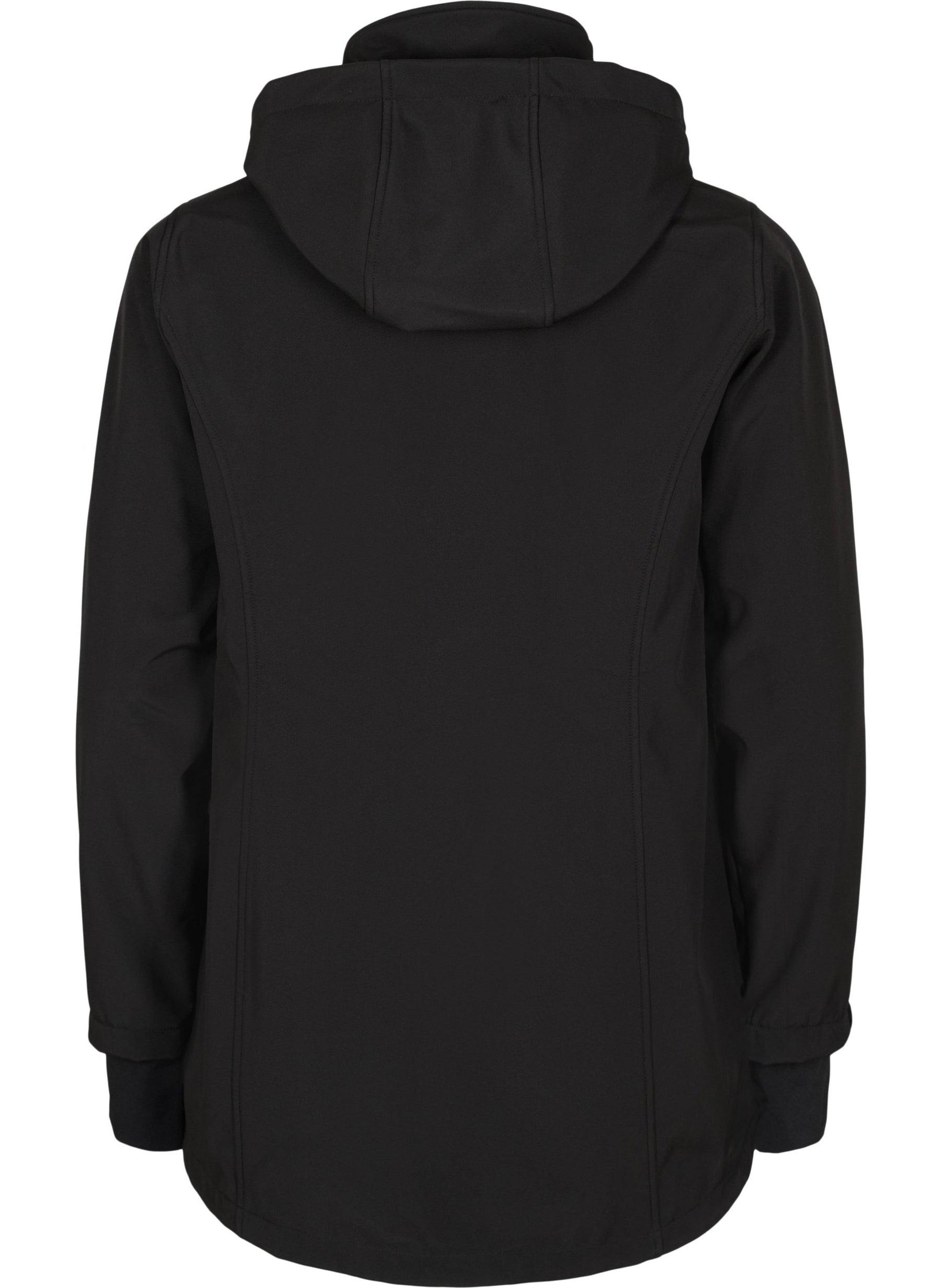 Zizzi Softshell Jacket in Black