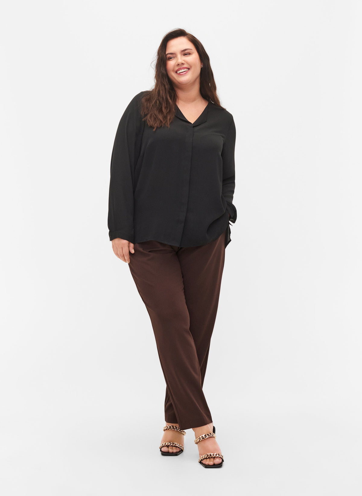 Zizzi Seli Blouse in Black