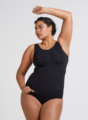 Zizzi Shapewear Vest in Black