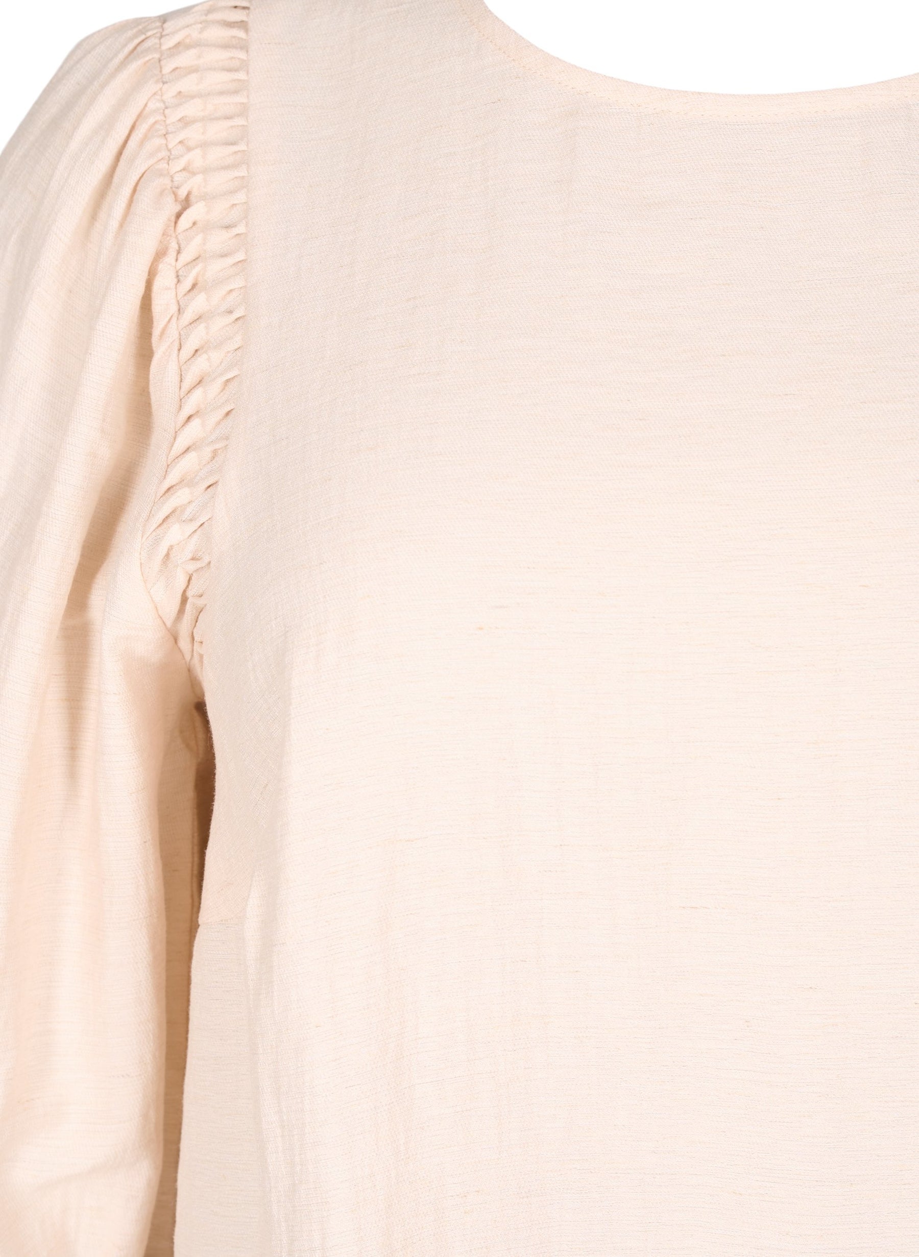 Zizzi Oline Blouse in Beige