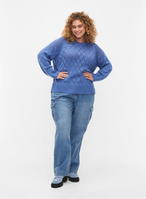 Zizzi Emmi Blue Pullover