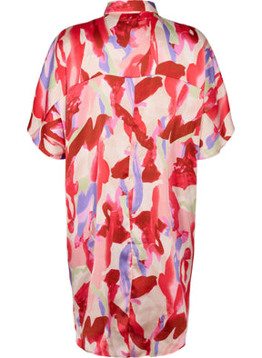 Zizzi Fantom Long Shirt Dress