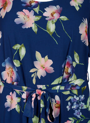 Zizzi Blueprint Flower Dress