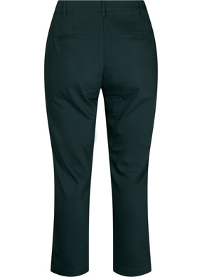 Zizzi Edith Trousers in Green