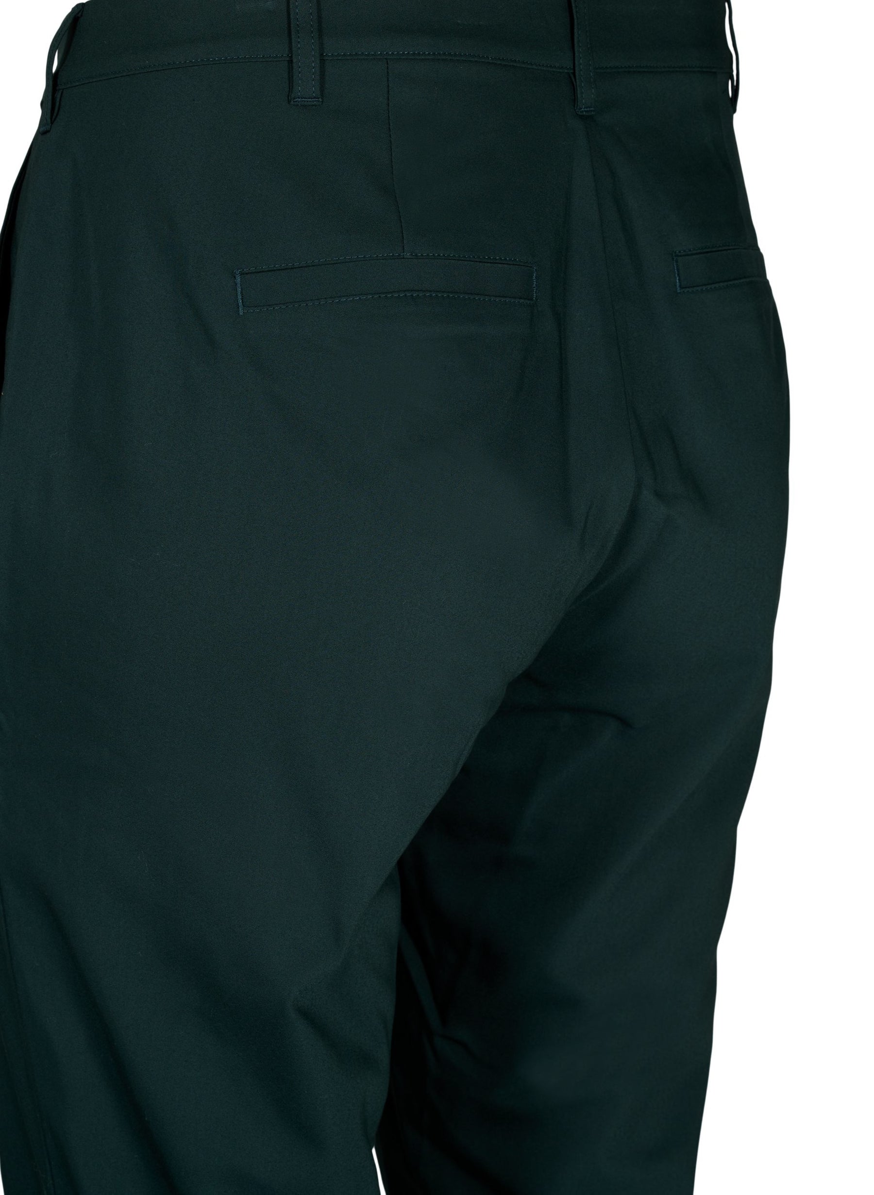 Zizzi Edith Trousers in Green