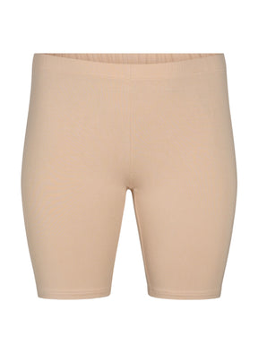 Zizzi Two Pack Shorts-Black and Beige