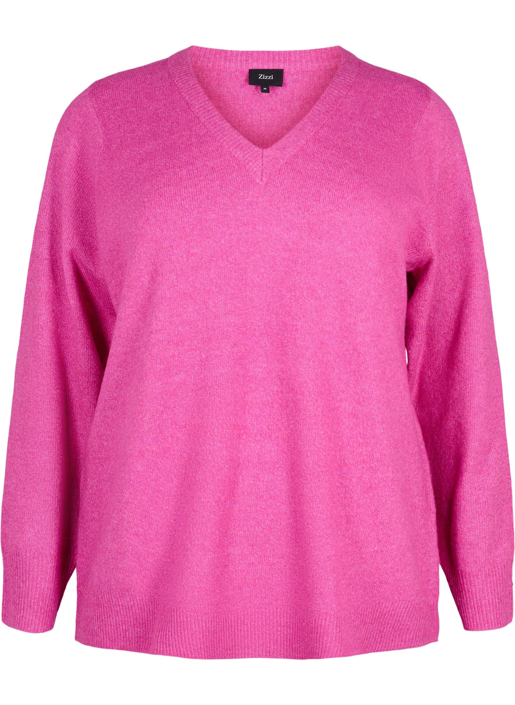 Zizzi Sunny Pink Pullover