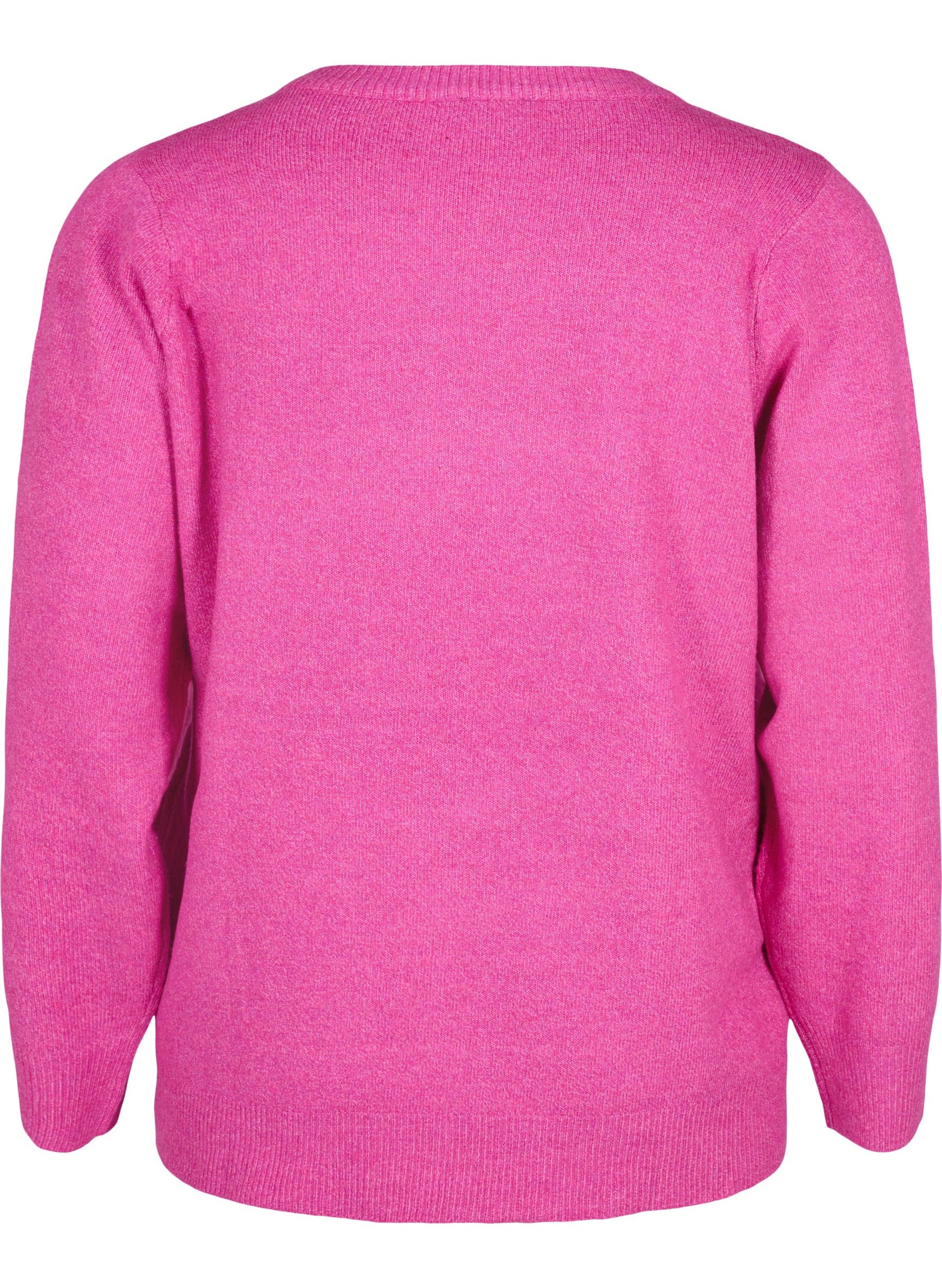 Zizzi Sunny Pink Pullover