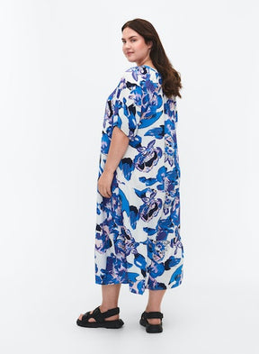 Zizzi Riley Floral Dress