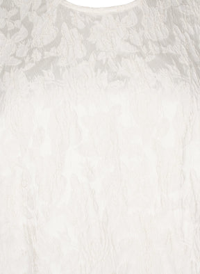 Zizzi Ariel Blouse in Cream