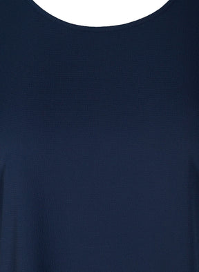 Zizzi Anni Blouse in Navy