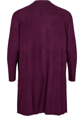 Zizzi Vista Cardigan in Purple