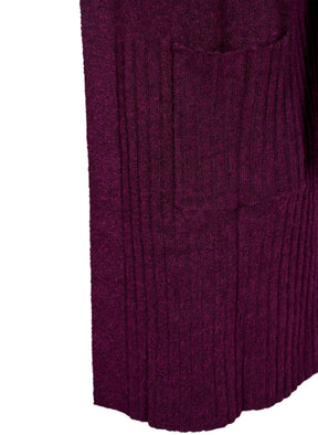 Zizzi Vista Cardigan in Purple