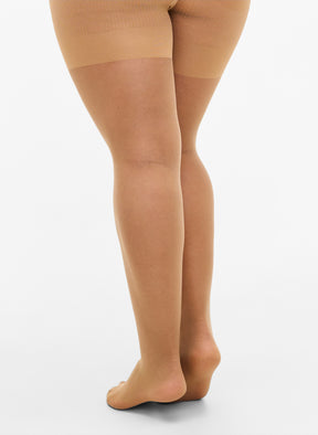 Zizzi 40 Denier Push Up Tights in Nude 