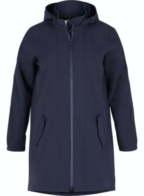 Zizzi Aspen Coat in Navy