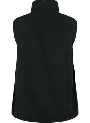 Zizzi Active Odi Waistcoat in Black