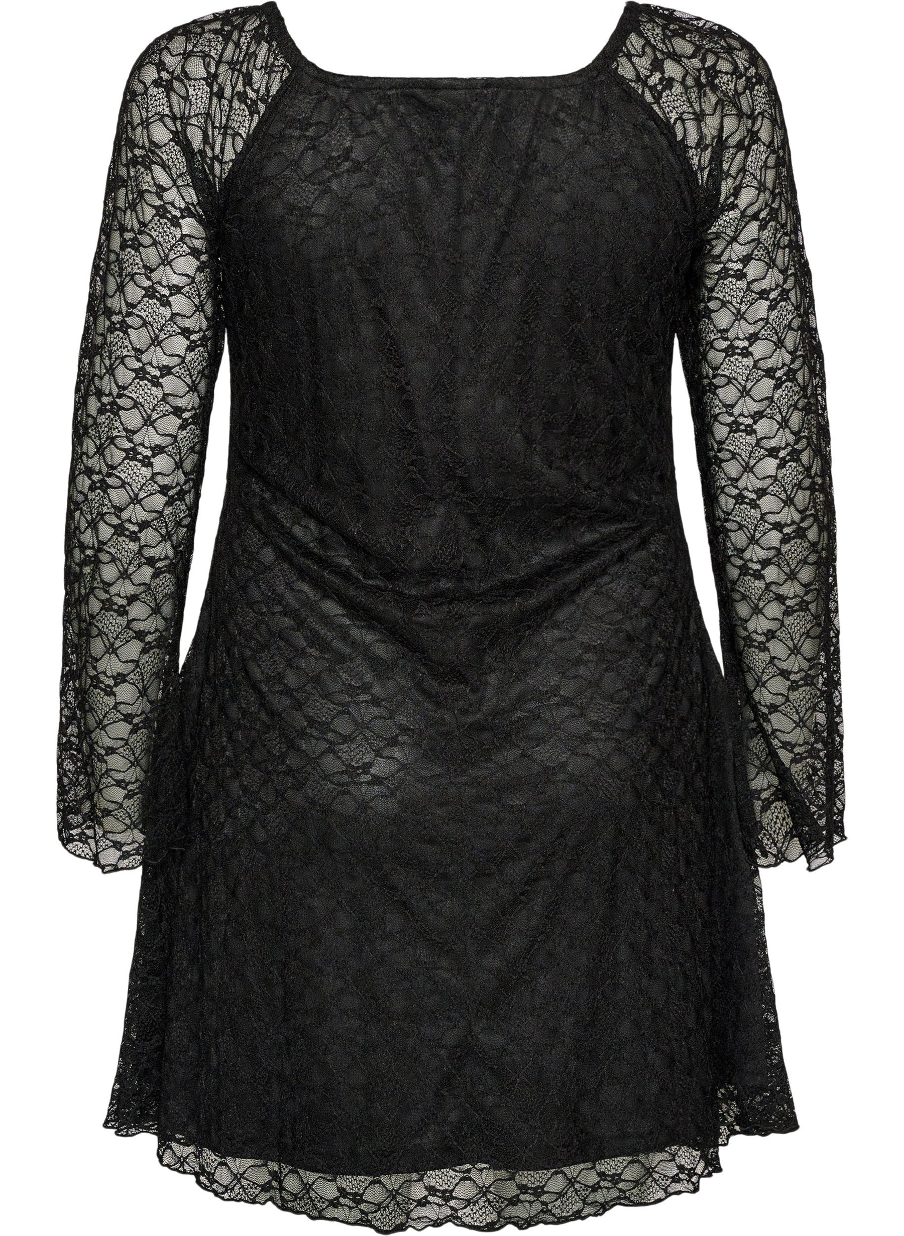 Zizzi Agasa Dress in Black 