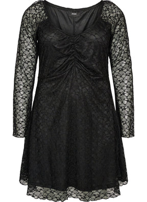 Zizzi Agasa Dress in Black 