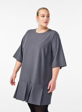 Zizzi Alia Dress in Grey