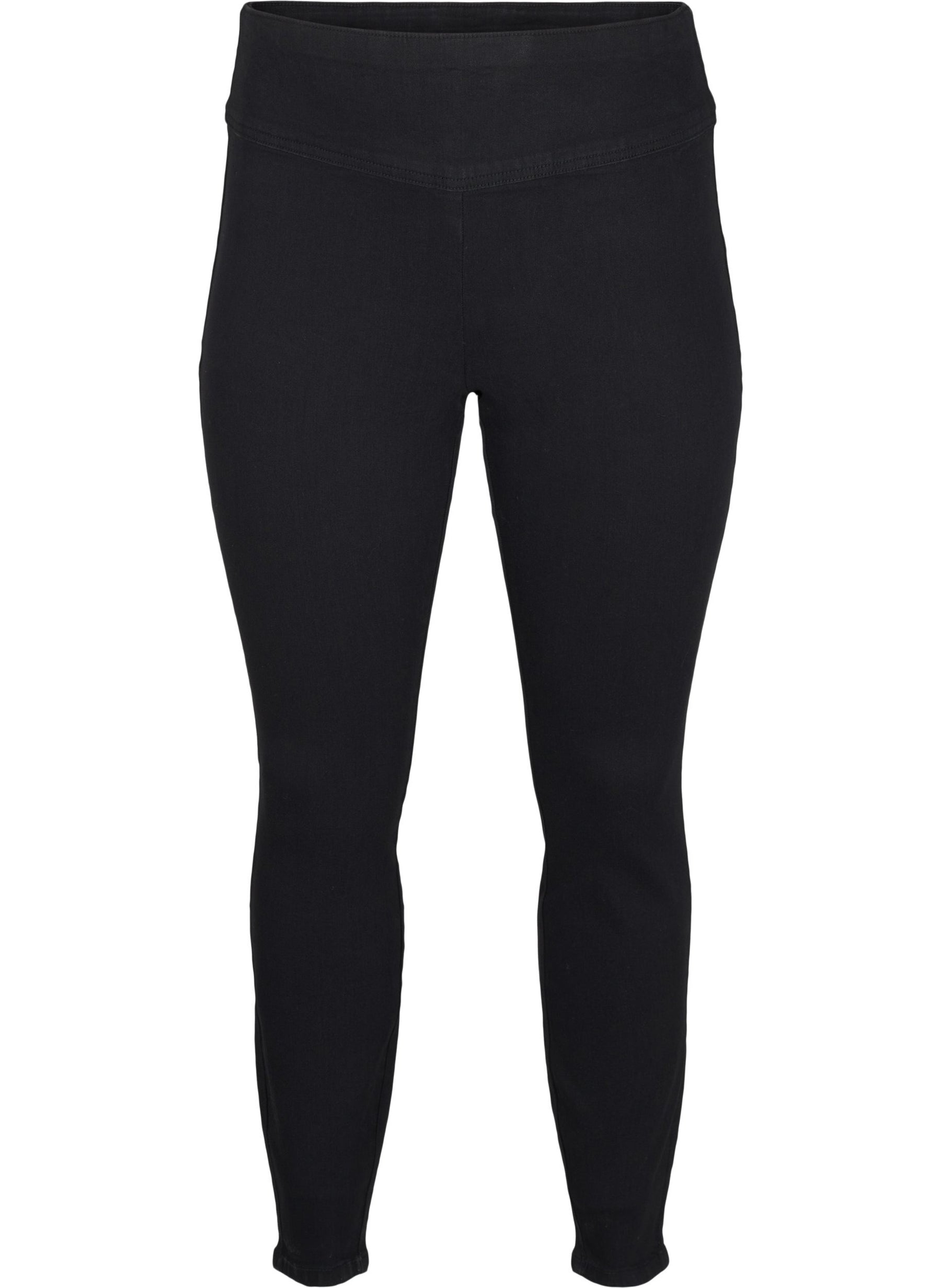 Zizzi Alma Jeggings in Black