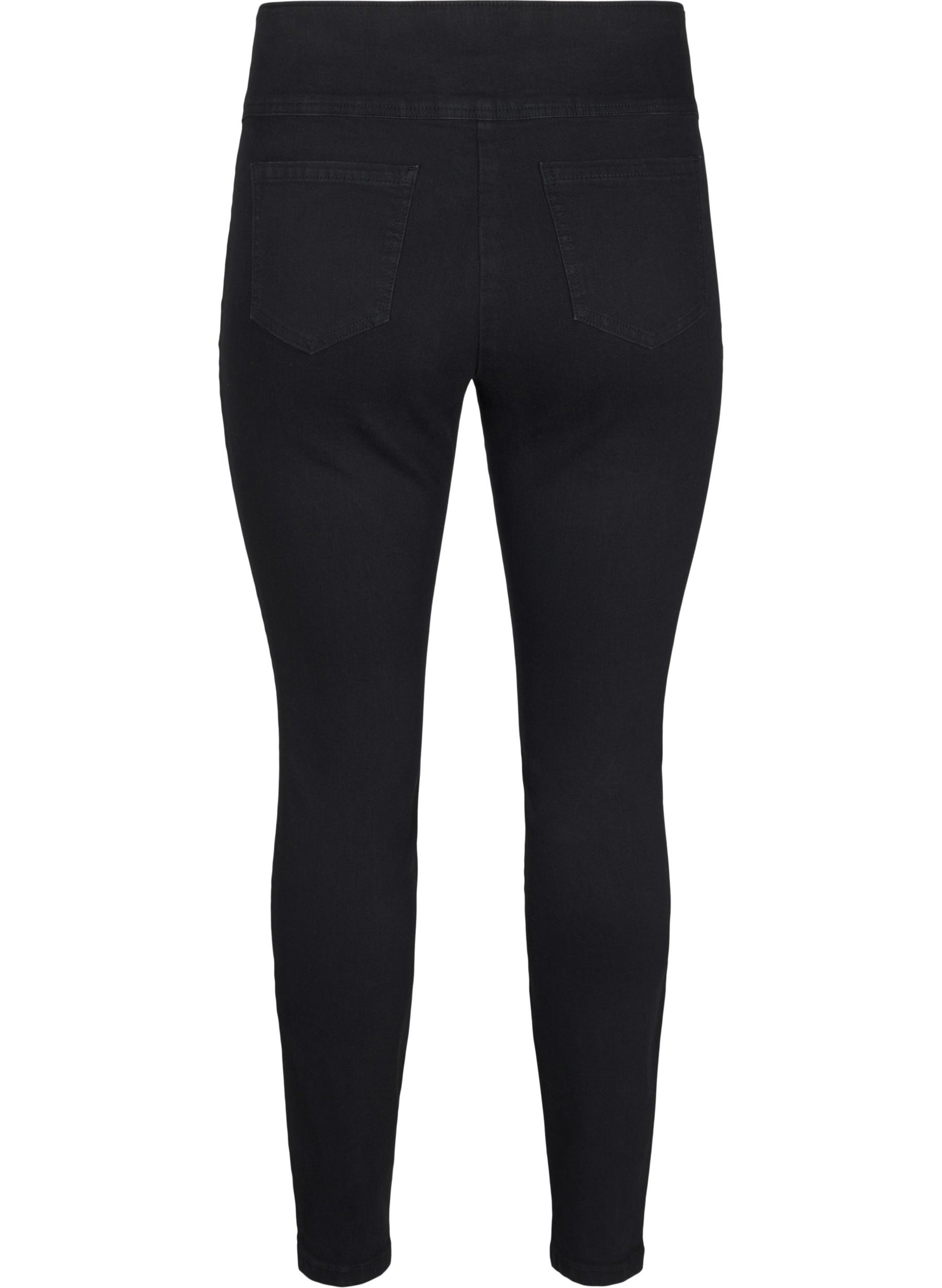 Zizzi Alma Jeggings in Black