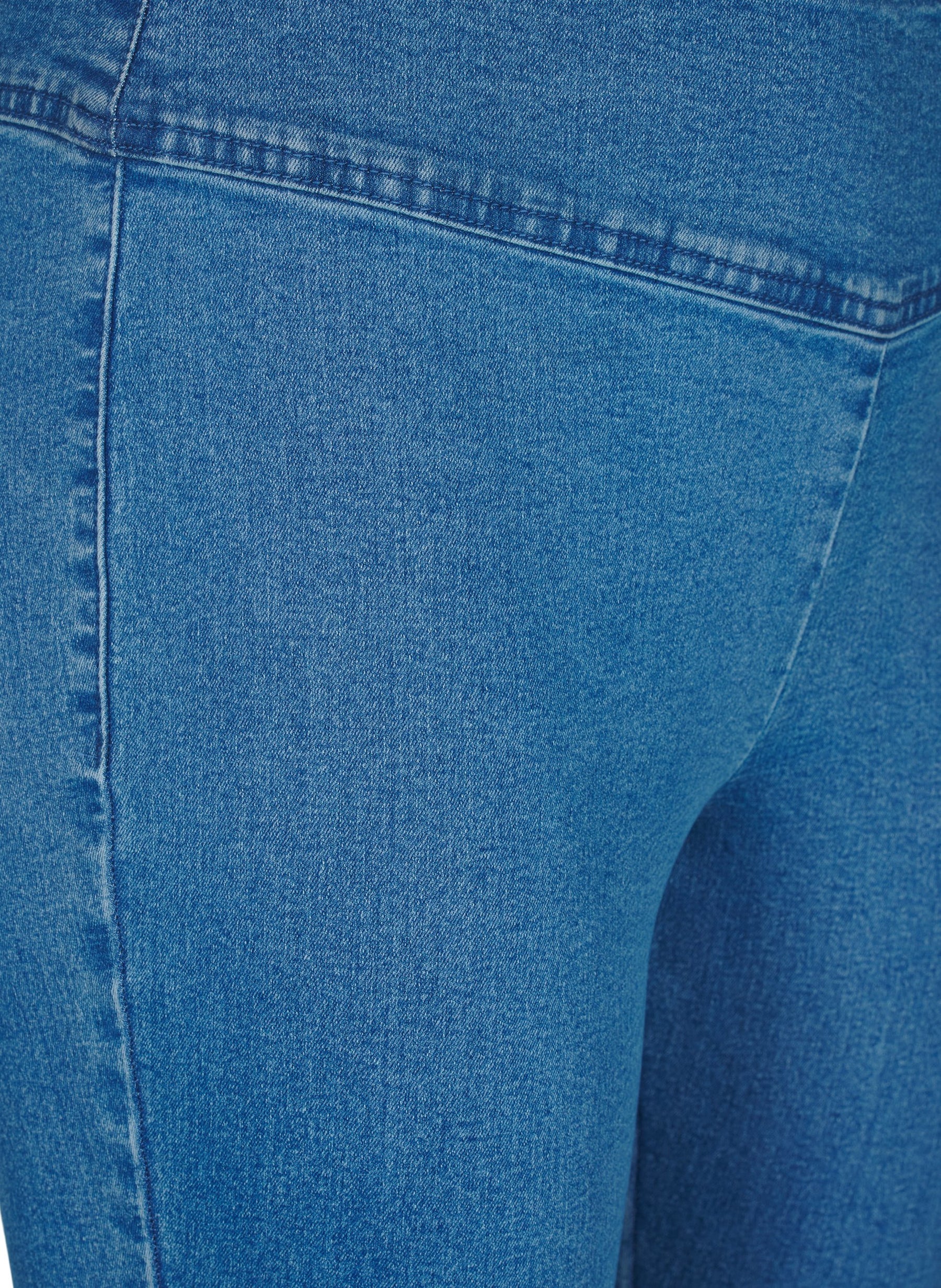 Zizzi Alma Jeggings in Light Blue