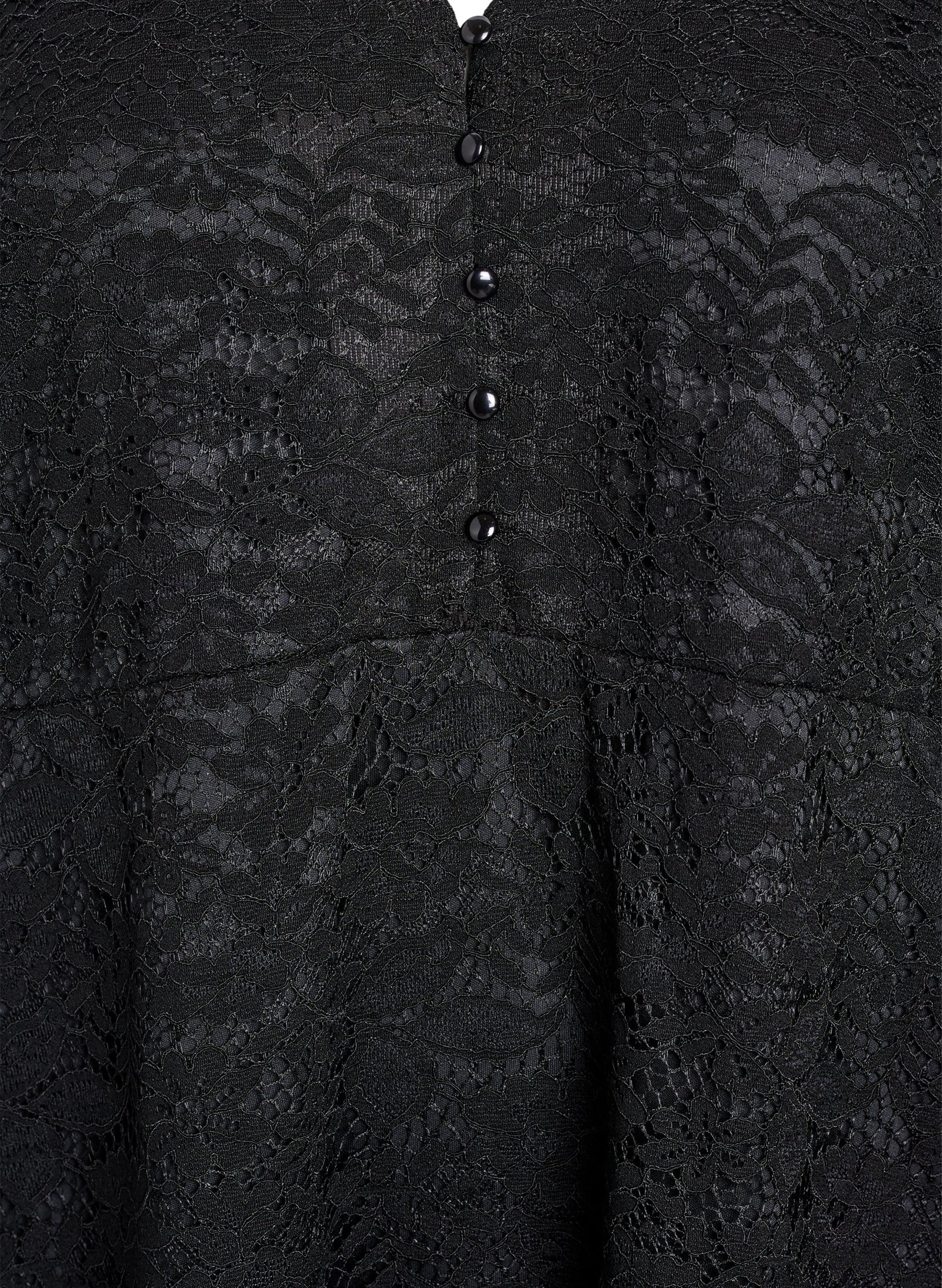 Zizzi Anna Dress in Black