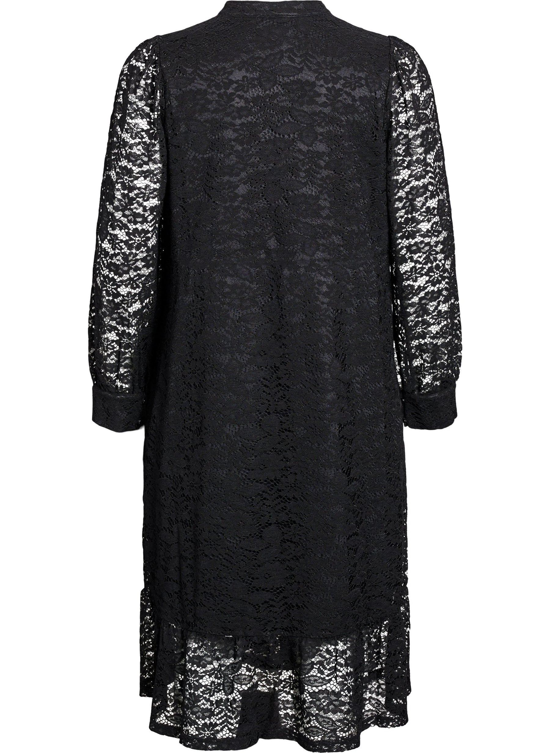 Zizzi Anna Dress in Black