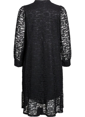 Zizzi Anna Dress in Black