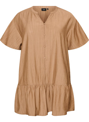 Zizzi Anna Gippi Tunic in Coca Mocha 