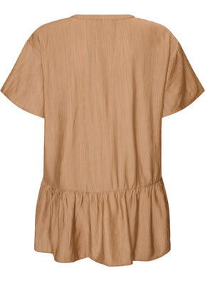 Zizzi Anna Gippi Tunic in Coca Mocha 