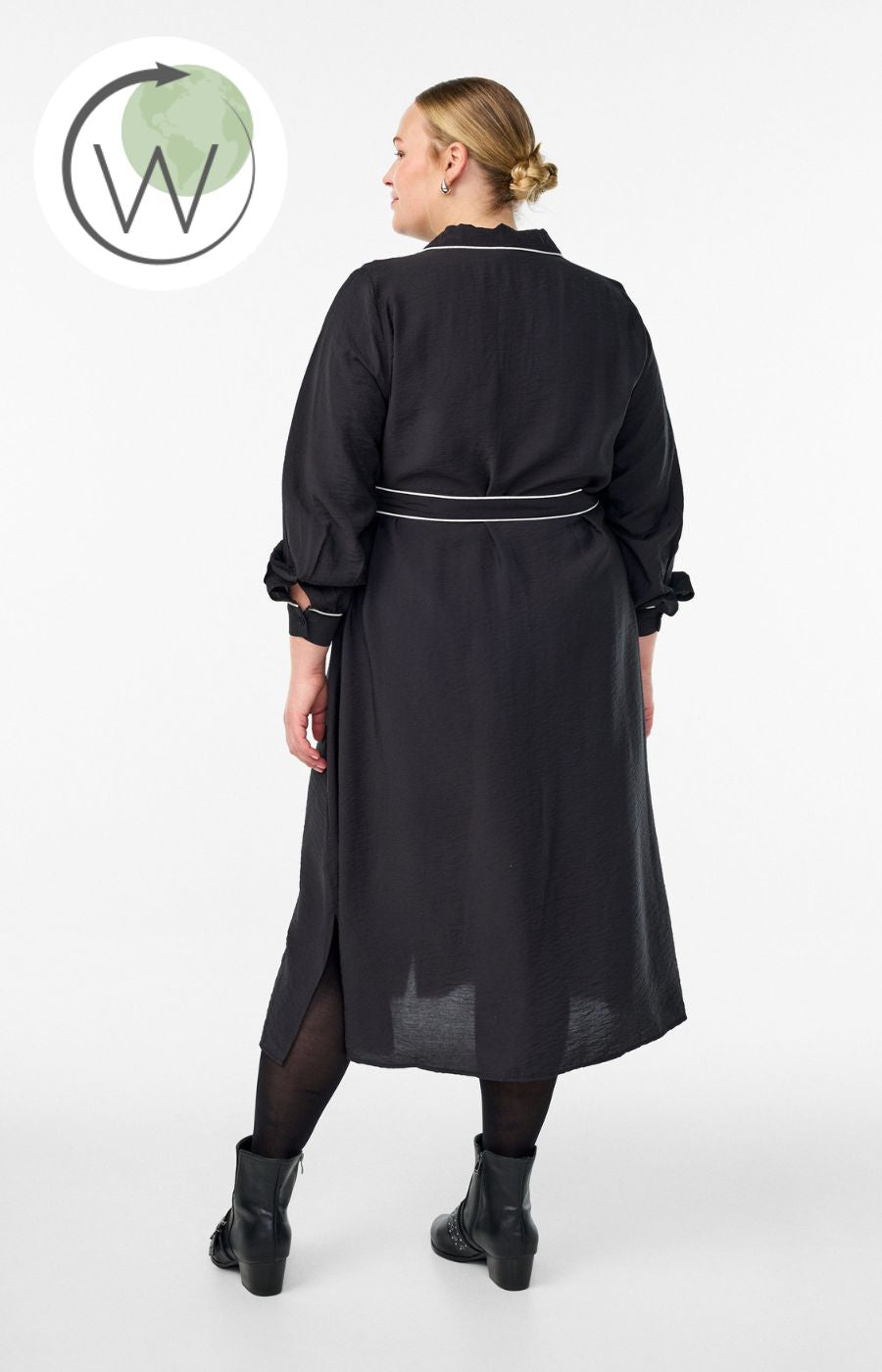 Zizzi Belis Dress in Black