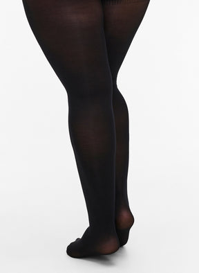Zizzi Black 60 Denier Tights - 2 Pack