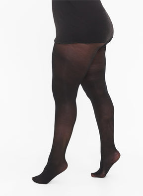 Zizzi Black 60 Denier Tights - 2 Pack