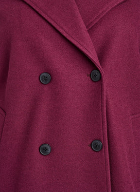 Zizzi Callie Coat in Fig 